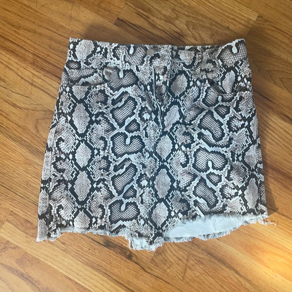 Zara Denim Mini skirt